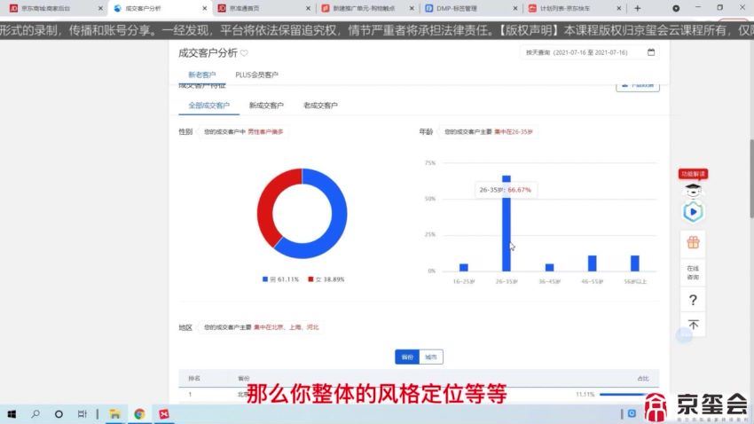 京玺会云课堂-手把手带你学推广，突破店铺流量瓶颈